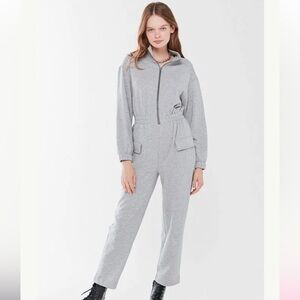 Urban Outfitters Out From Under Jacie Long Sleeve Straight Leg Jumpsuit